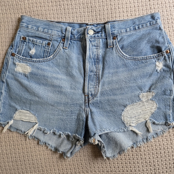 Levi's Pants - LEVI DENIM CUT OFF SHORTS